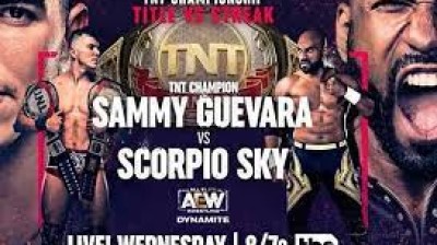 Sammy Guevara Vs Scorpio Sky TNT Championship Match
