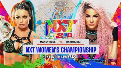Mandy Rose Vs Dakota Kai - Campeonato Femenino de NXT - NXT 2.0 12/04/2022