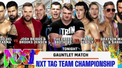Gauntlet Match por los Títulos en Parejas de NXT - NXT 2.0 12/04/2022