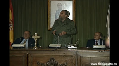 Visita de Fidel Castro a Galicia