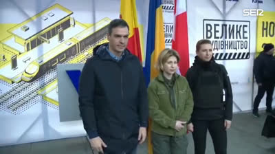 Pedro Sánchez llega a Ucrania para reunirse con Zelenski
