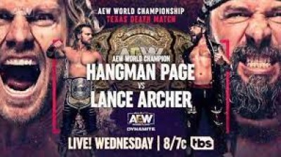 Hangman Adam Page VS Lance Archer AEW World Championship Match