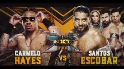 CARMELO HAYES VS SANTOS ESCOBAR - NXT 7 DE SEPTIEMBRE DE 2021