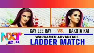 KAY LEE RAY VS DAKOTA KAY - NXT 30 DE NOVIEMBRE DE 2021