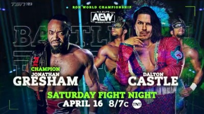 Jonathan Gresham Vs Dalton Castle - Campeonato Mundial de ROH - Battle Of The Belts II