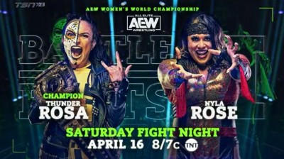 Thunder Rosa Vs Nyla Rose - Campeonato Mundial Femenino de AEW - Battle Of The Belts II