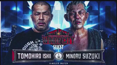 Tomohiro Ishii Vs Minoru Suzuki - Windy City Riot 2022