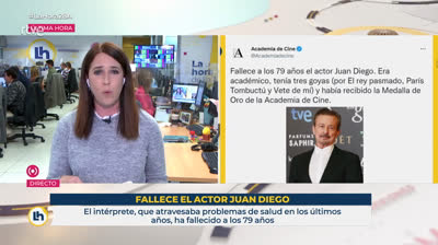 Fallece el actor Juan Diego a los 79 años de edad