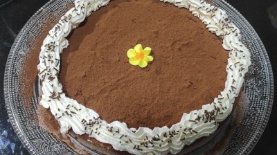 Tarta de miusse de chocolate