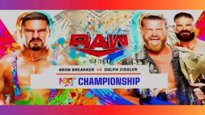 BRON BREAKKER VS DOLPH ZIGGLER - RAW 4 DE ABRIL DE 2022