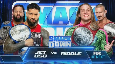 Riddle Vs Jey Uso - SmackDown 22/04/2022