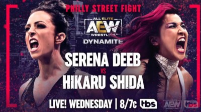 Hikaru Shida Vs Serena Deeb - Philly Street Fight - Dynamite 27/04/2022