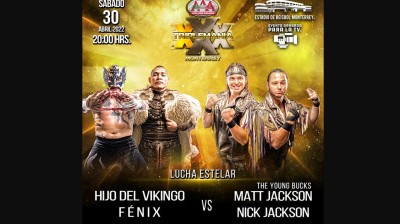 El Hijo del Vikingo y Fénix Vs The Young Bucks - Triplemanía 30 Monterrey