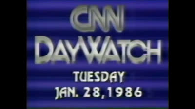 CNN Daywatch 11AM EDT open - January 28, 1986