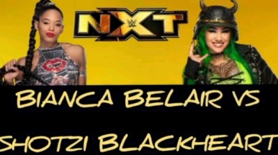 BIANCA BELAIR VS SHOTZI BLACKHEART - NXT 25 DE DICIEMBRE DE 2019