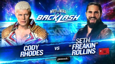 Cody Rhodes vs Seth "Freakin" Rollins