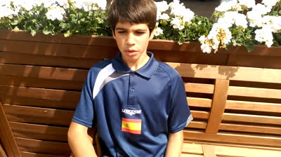 Entrevista con 12 años a Carlos Alcaraz