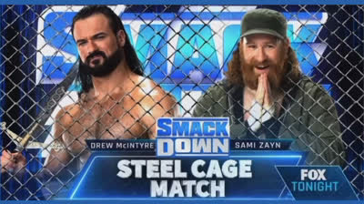 DREW MCINTYRE VS SAMI ZAYN - SMACK DOWN 29 DE ABRIL DE 2022