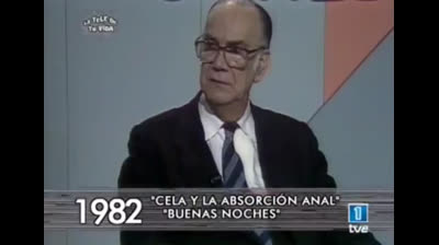 Camilo Jose Cela y la palangana (1982)