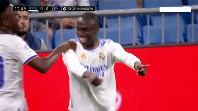 REAL MADRID vs LEVANTE 1-0 La Liga 2021-2022