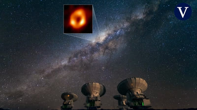 Primera imagen de un agujero negro de la Vía Láctea