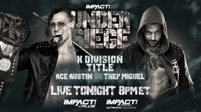 Ace Austin Vs Trey Miguel - Campeonato de la División X - Under Siege 2022