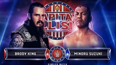 Brody King Vs Minoru Suzuki - Capital Collision 2022