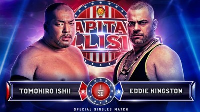 Eddie Kingston Vs Tomohiro Ishii - Capital Collision 2022