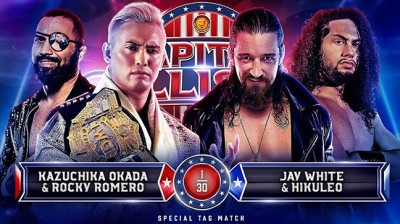 Kazuchika Okada y Rocky Romero Vs Jay White y Hikuleo - Capital Collision 2022