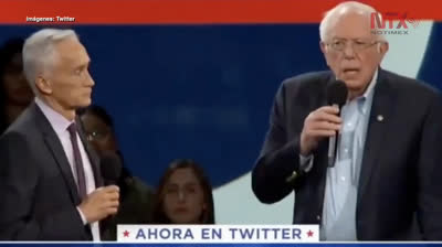 "Sí hubo golpe de estado en Bolivia", responde Bernie Sanders a Jorge Ramos