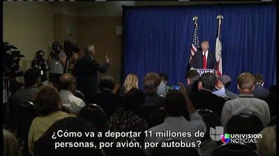 Donald Trump expulsa de una conferencia de prensa a Jorge Ramos