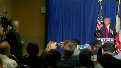 Discusión de Donald Trump con Jorge Ramos