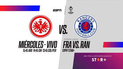 Hoy se disputa la final de la Europa League entre el Rangers y el Eintratcht de Frankfurt