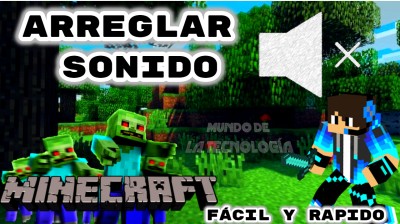 SOLUCIÓN DEL SONIDO en Minecraft | FUNCIONABLE | Minecraft nose ESCUCHA - TODAS LAS VERSIONES 2022