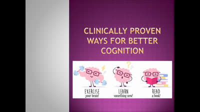 Clinically Proven ways for better cognition