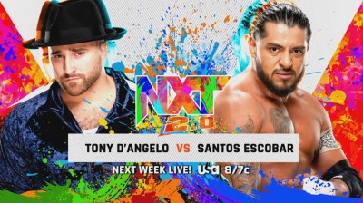 Santos Escobar Vs Tony D'Angelo - NXT 2.0 17/05/2022