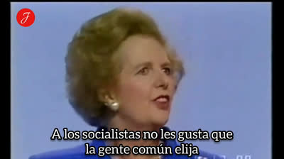 Chiste de Margaret Thatcher sobre el Socialismo