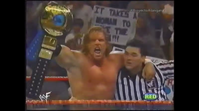 Mankind Vs Triple H - Campeonato de WWF - RAW 23/08/1999