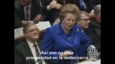 Margaret Thatcher y el socialismo