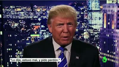 "Cuando eres una celebridad las mujeres te dejan agarrarlas por el coño" (Donald Trump)