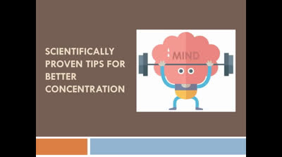 Scientifically proven tips for better concentration