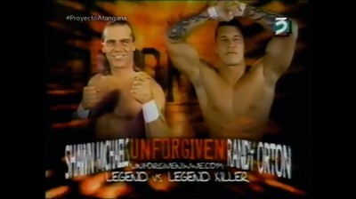 Shawn Michaels Vs Randy Orton - Unforgiven 2003