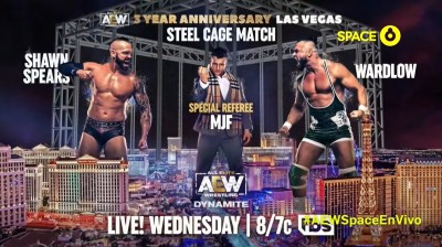 Wardlow Vs Shawn Spears - Steel Cage Match - Dynamite 25/05/2022