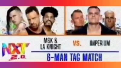 MSK & LA KNIGHT VS IMPERIUM - NXT 29 DE MARZO DE 2022