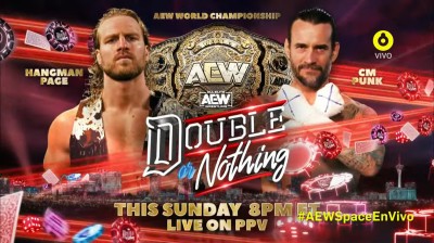 "Hangman" Adam Page Vs CM Punk - Campeonato Mundial de AEW - Double Or Nothing 2022