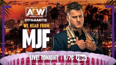 Pipebomb de MJF "Maxwell Jacob Friedman" - Dynamite 01/06/2022
