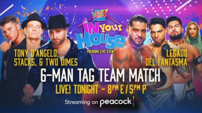 Tony D'Angelo & Two Dimes & Stacks vs Legado del Fantasma (Full Match)