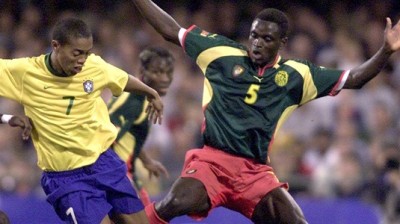 Jogos Olímpicos 2000  Brasil x Camarões (1/4 finais) com Galvão Bueno (Globo) jogo completo