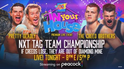 Pretty Deadly Vs The Creed Brothers - Campeonatos en Parejas de NXT - NXT In Your House 2022