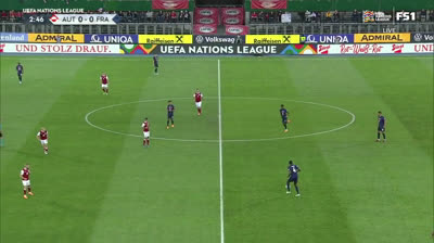 Austria vs France first half